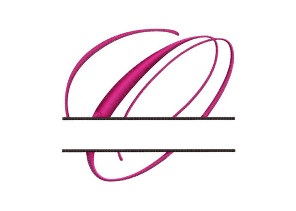 Review: Split Monogram Font Letter O for Business Merch