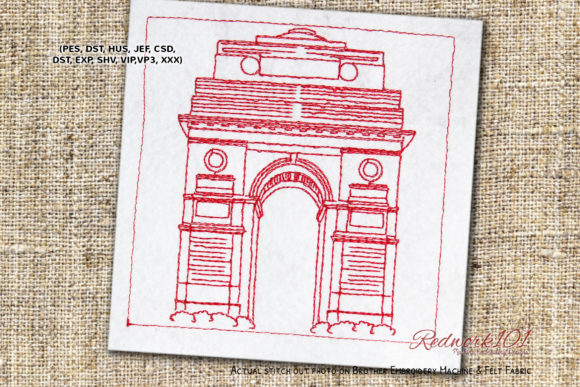 Reviewing India Gate Lineart for Craft Fairs