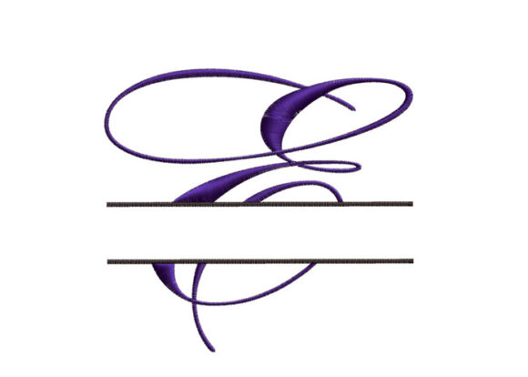 Reviewing Split Monogram Font Letter E for Gifts