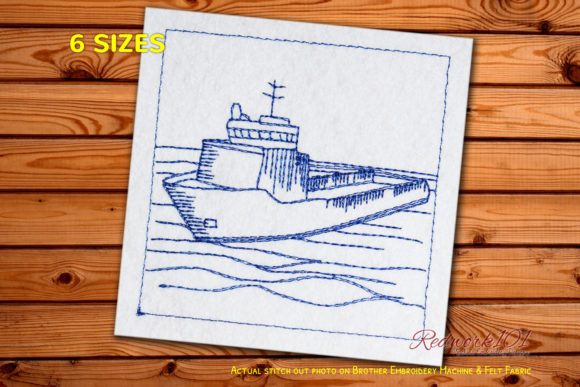 Reviewing Tanker Ship Bluework for Boutique Sweatshirts
