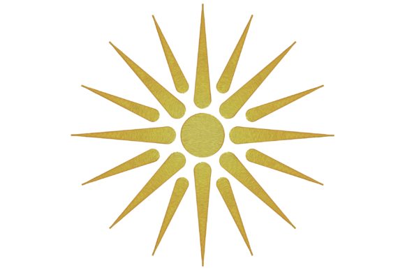 Vergina Sun: A Designer’s Review for Summer Embroidery